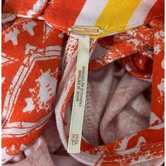 Free People Mimi Linen Blend Sleeveless Flowy Tank Top XS NWT - Picture 5 of 7